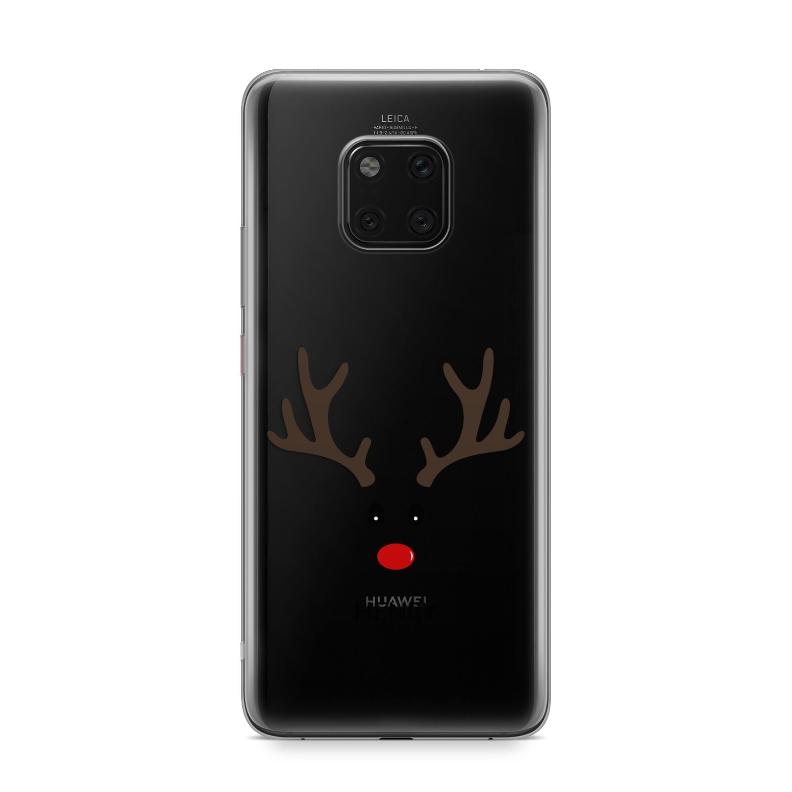 Personalised Reindeer Face Huawei Mate 20 Pro Phone Case