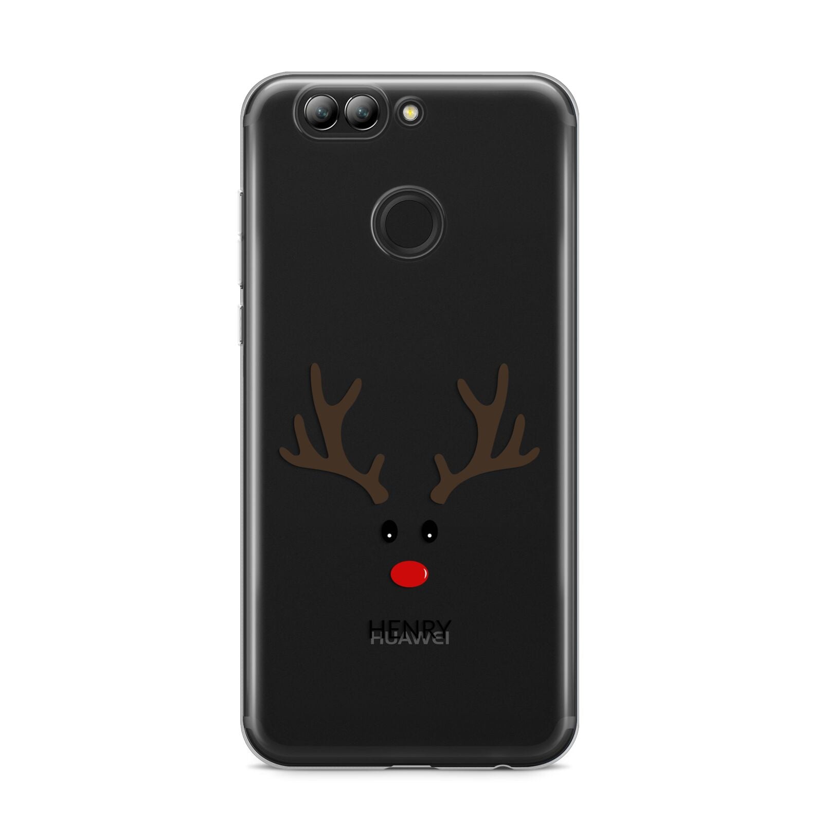 Personalised Reindeer Face Huawei Nova 2s Phone Case