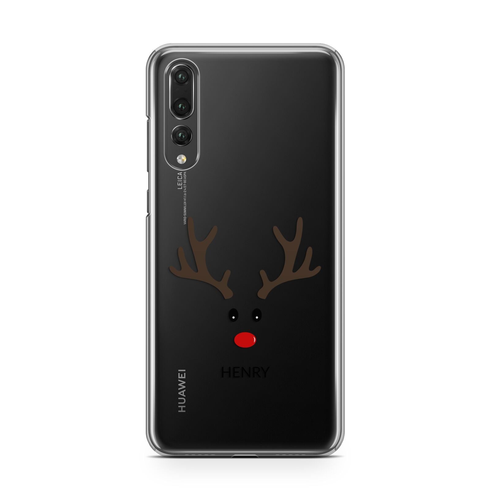 Personalised Reindeer Face Huawei P20 Pro Phone Case