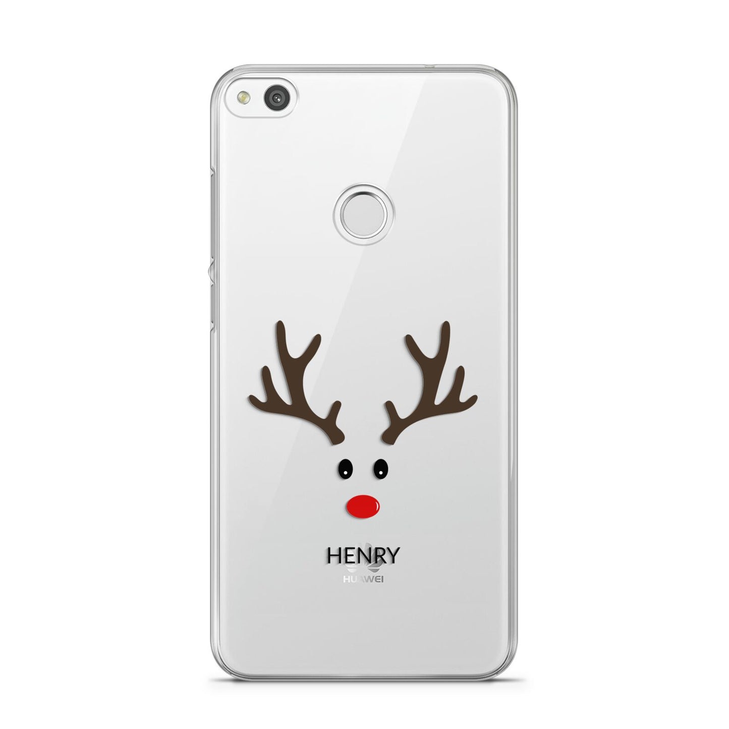 Personalised Reindeer Face Huawei P8 Lite Case