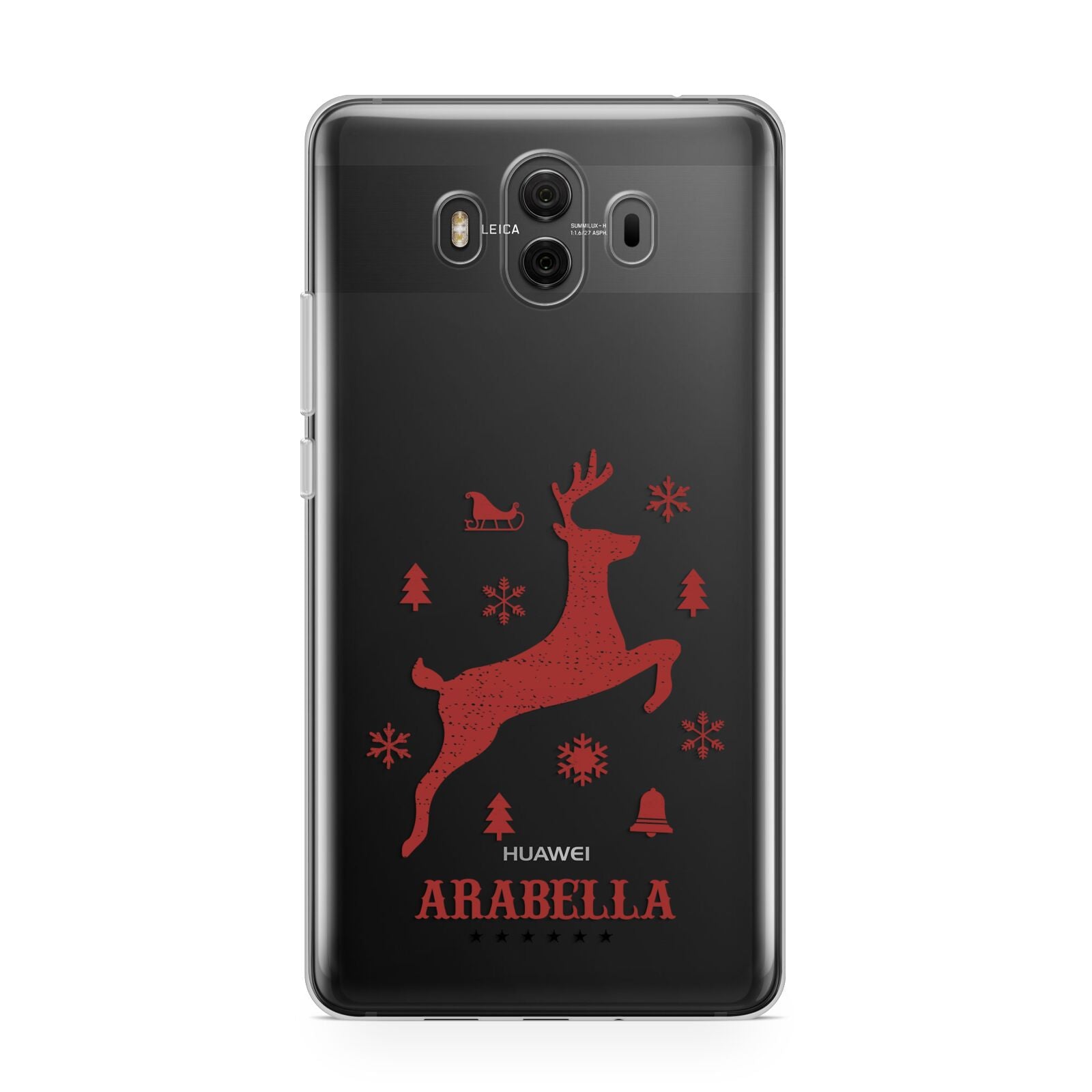 Personalised Reindeer Huawei Mate 10 Protective Phone Case