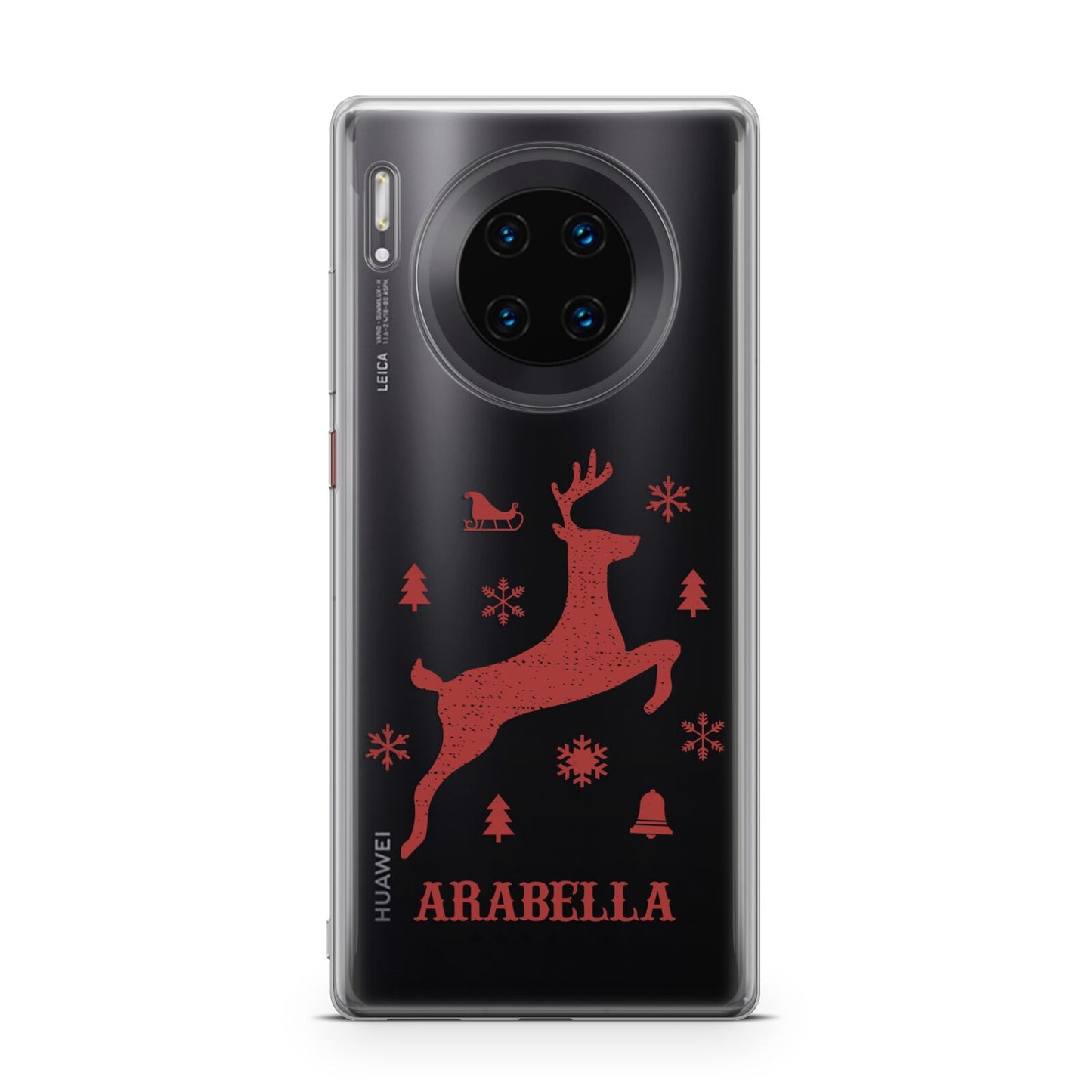 Personalised Reindeer Huawei Mate 30 Pro Phone Case