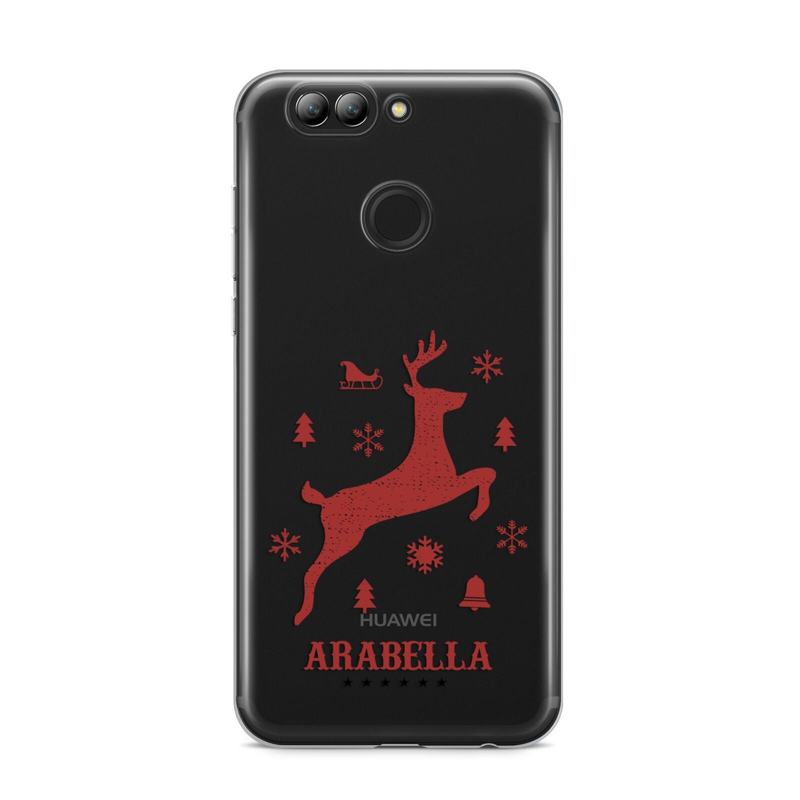 Personalised Reindeer Huawei Nova 2s Phone Case