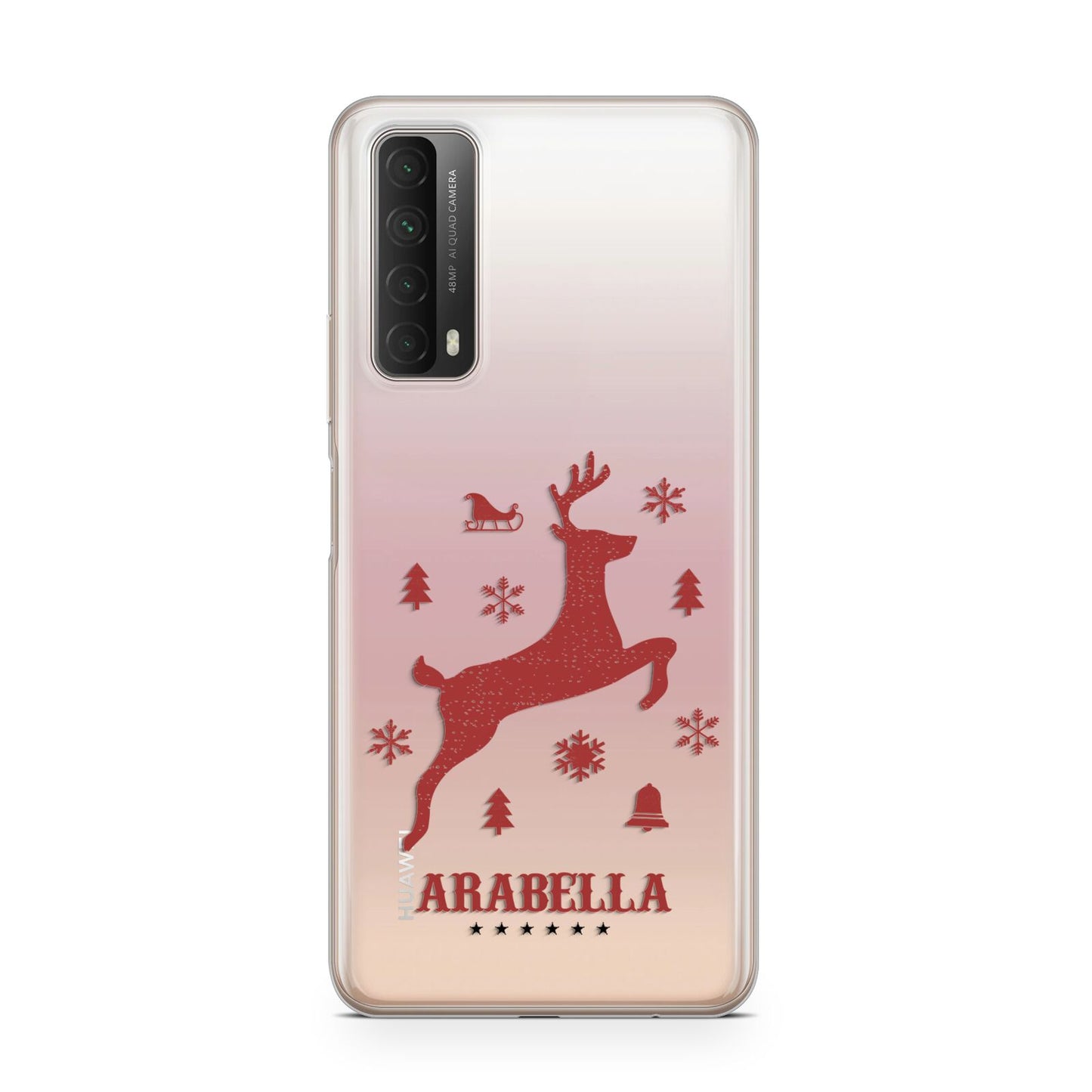 Personalised Reindeer Huawei P Smart 2021