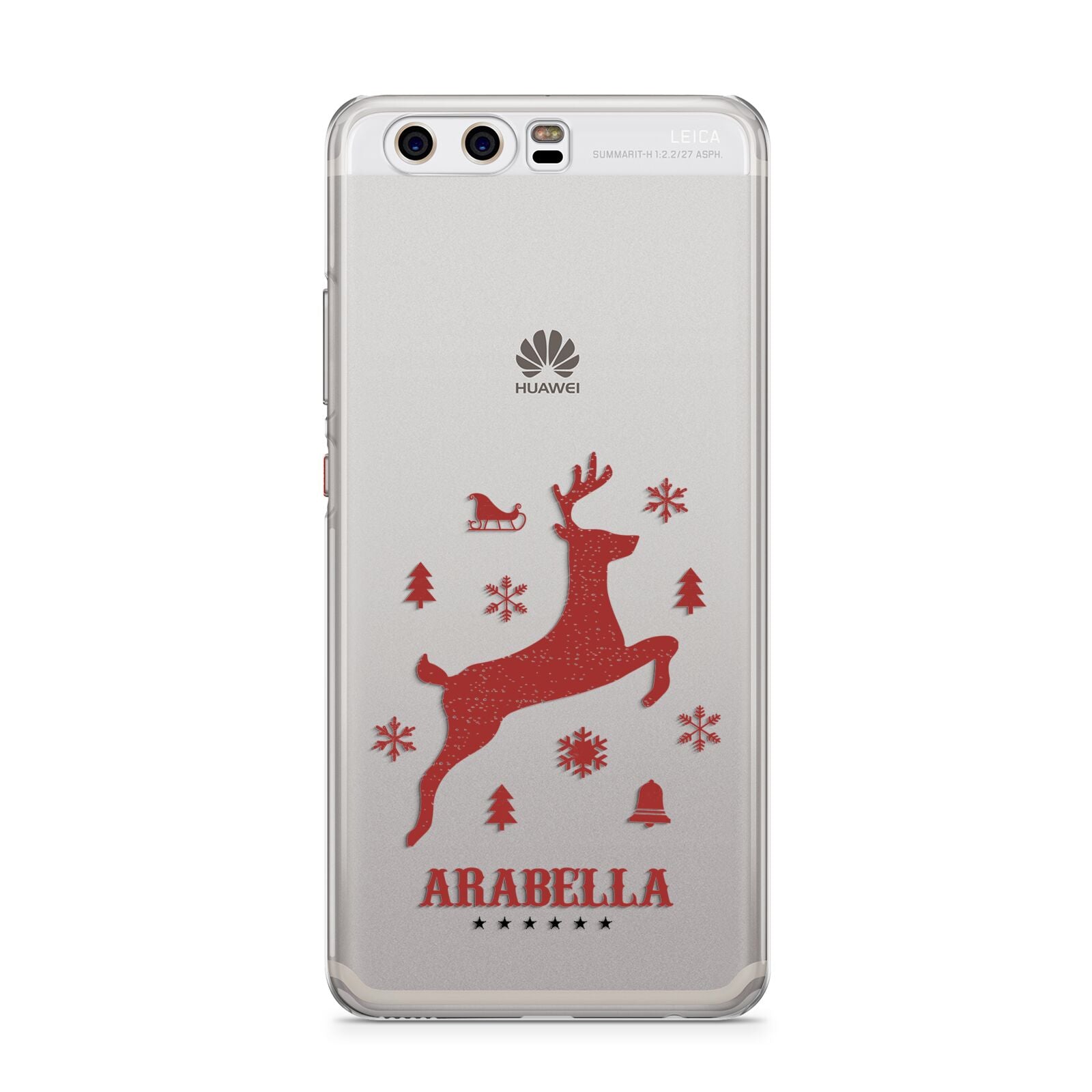 Personalised Reindeer Huawei P10 Phone Case