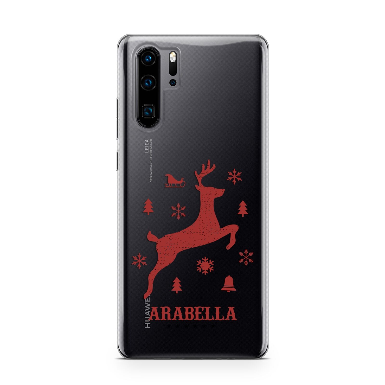 Personalised Reindeer Huawei P30 Pro Phone Case