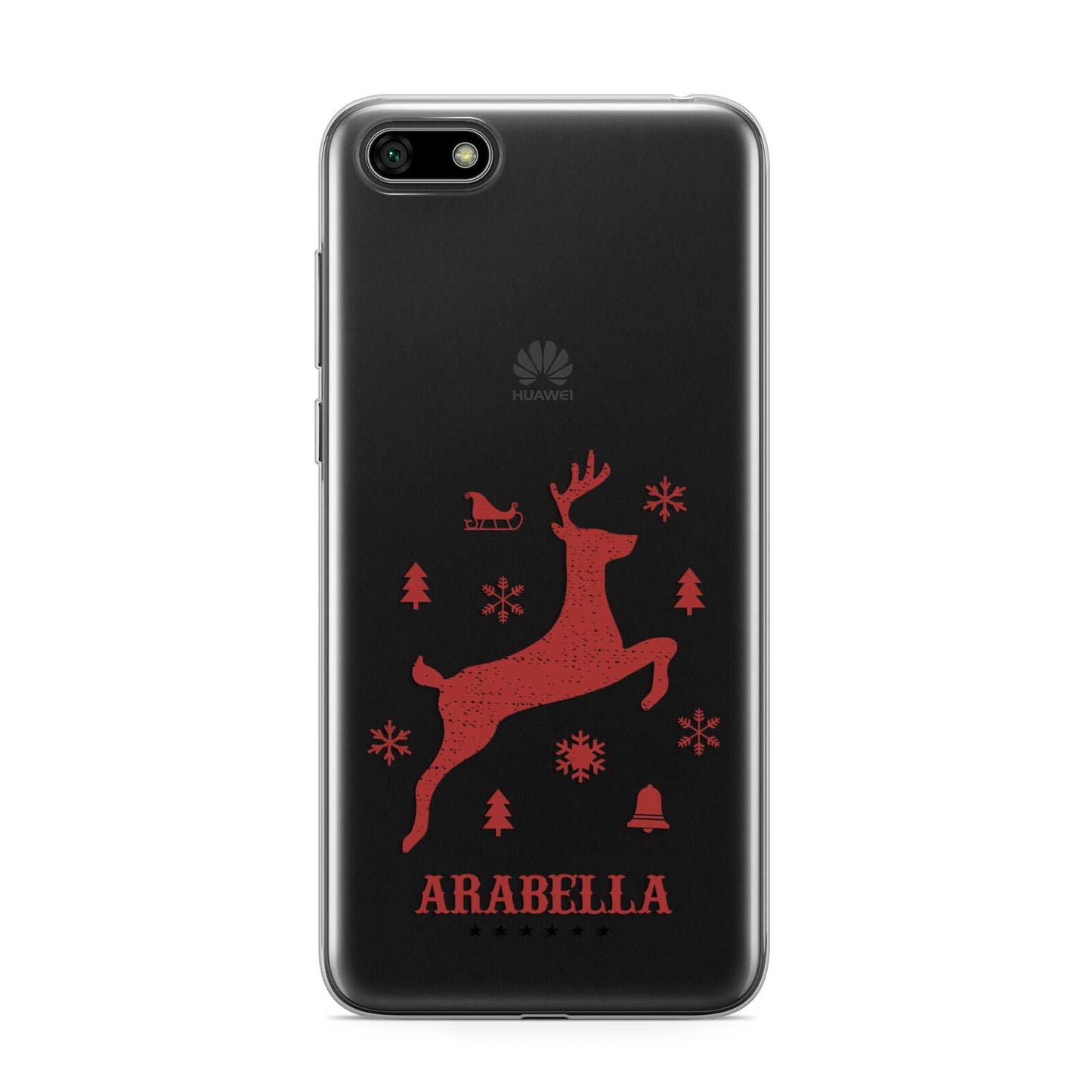 Personalised Reindeer Huawei Y5 Prime 2018 Phone Case