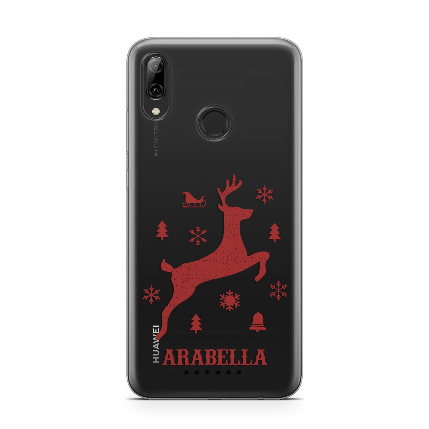 Personalised Reindeer Huawei Y7 2019