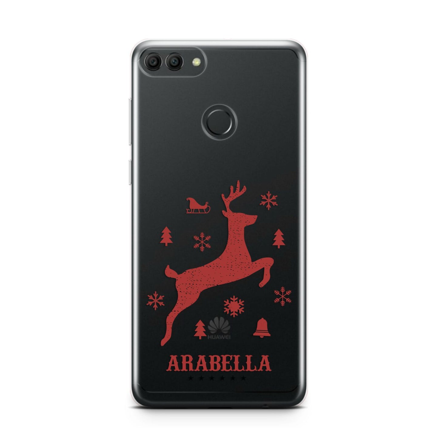 Personalised Reindeer Huawei Y9 2018