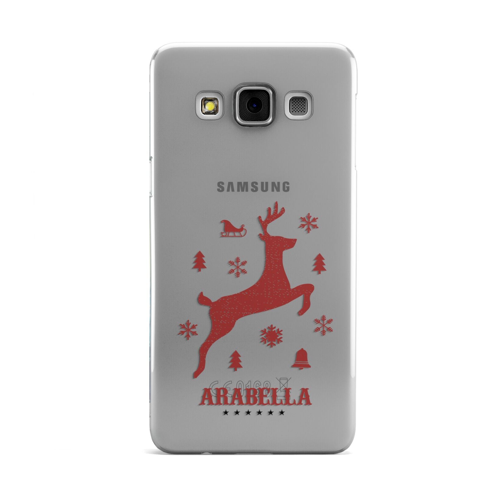 Personalised Reindeer Samsung Galaxy A3 Case