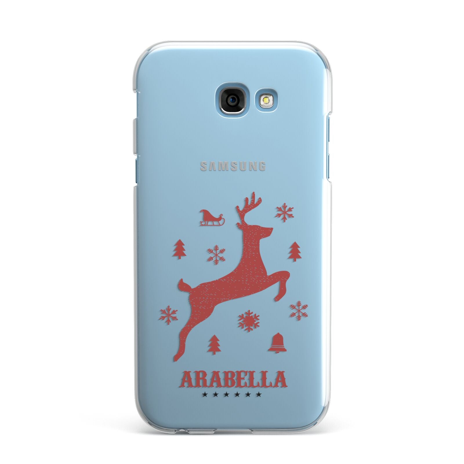 Personalised Reindeer Samsung Galaxy A7 2017 Case