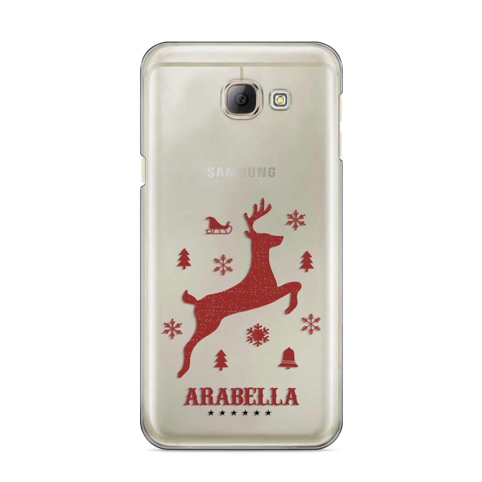 Personalised Reindeer Samsung Galaxy A8 2016 Case