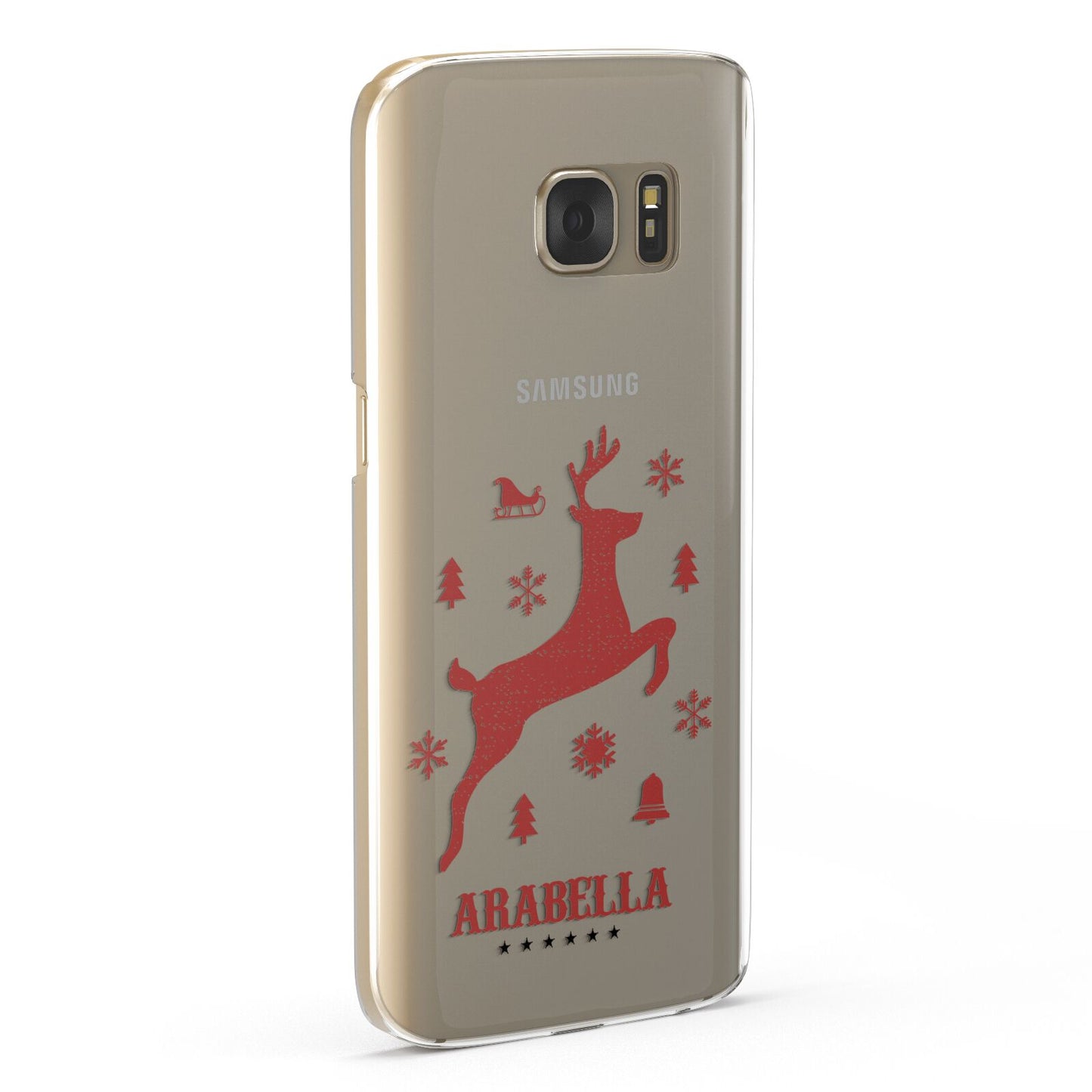 Personalised Reindeer Samsung Galaxy Case Fourty Five Degrees