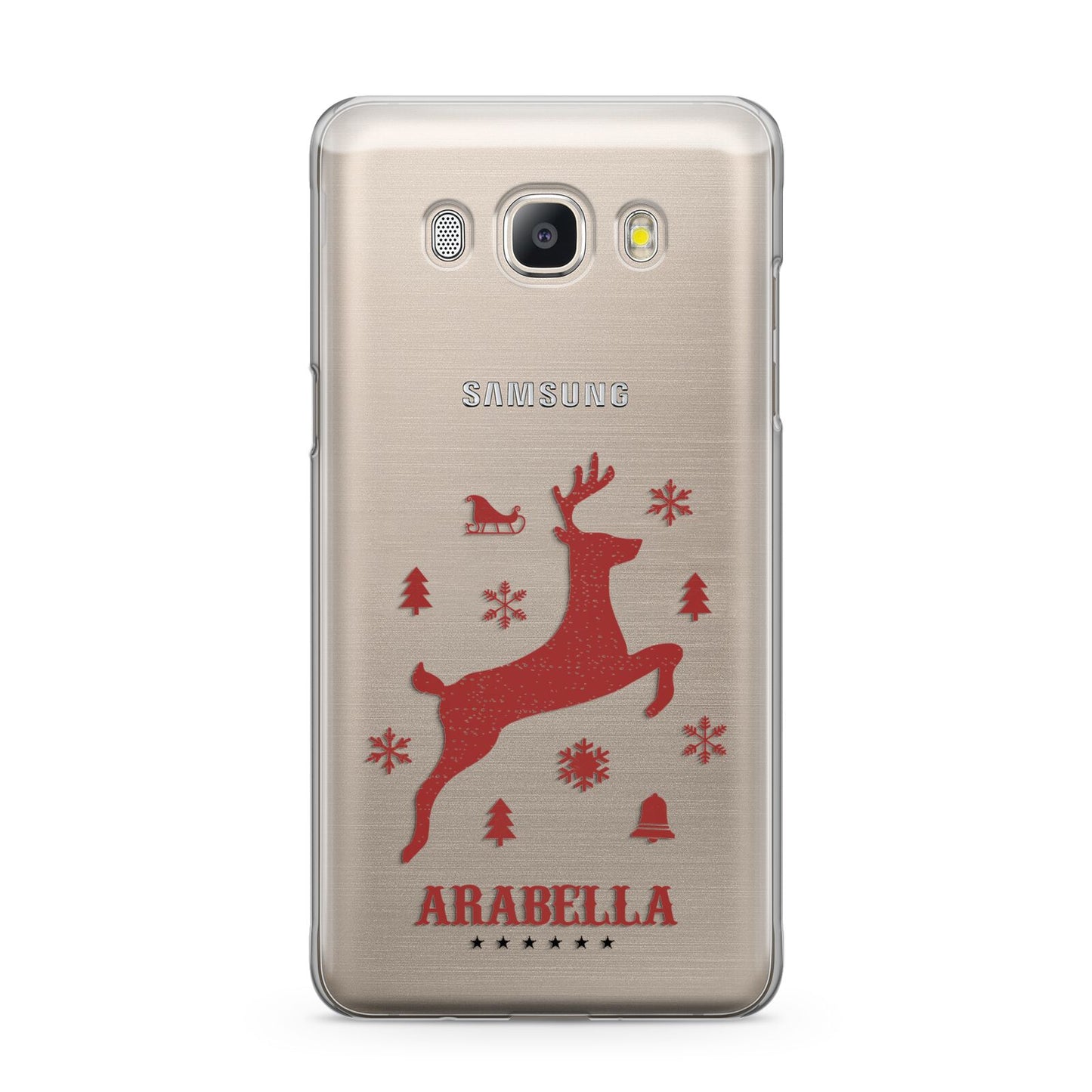 Personalised Reindeer Samsung Galaxy J5 2016 Case