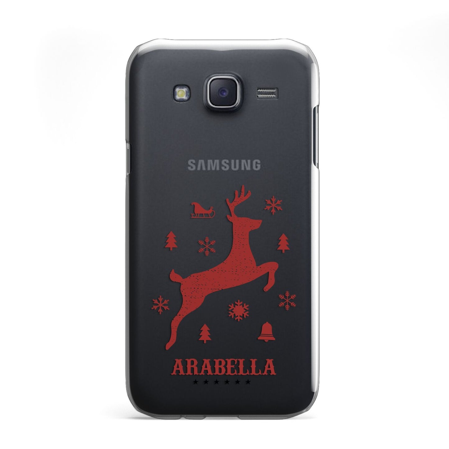 Personalised Reindeer Samsung Galaxy J5 Case