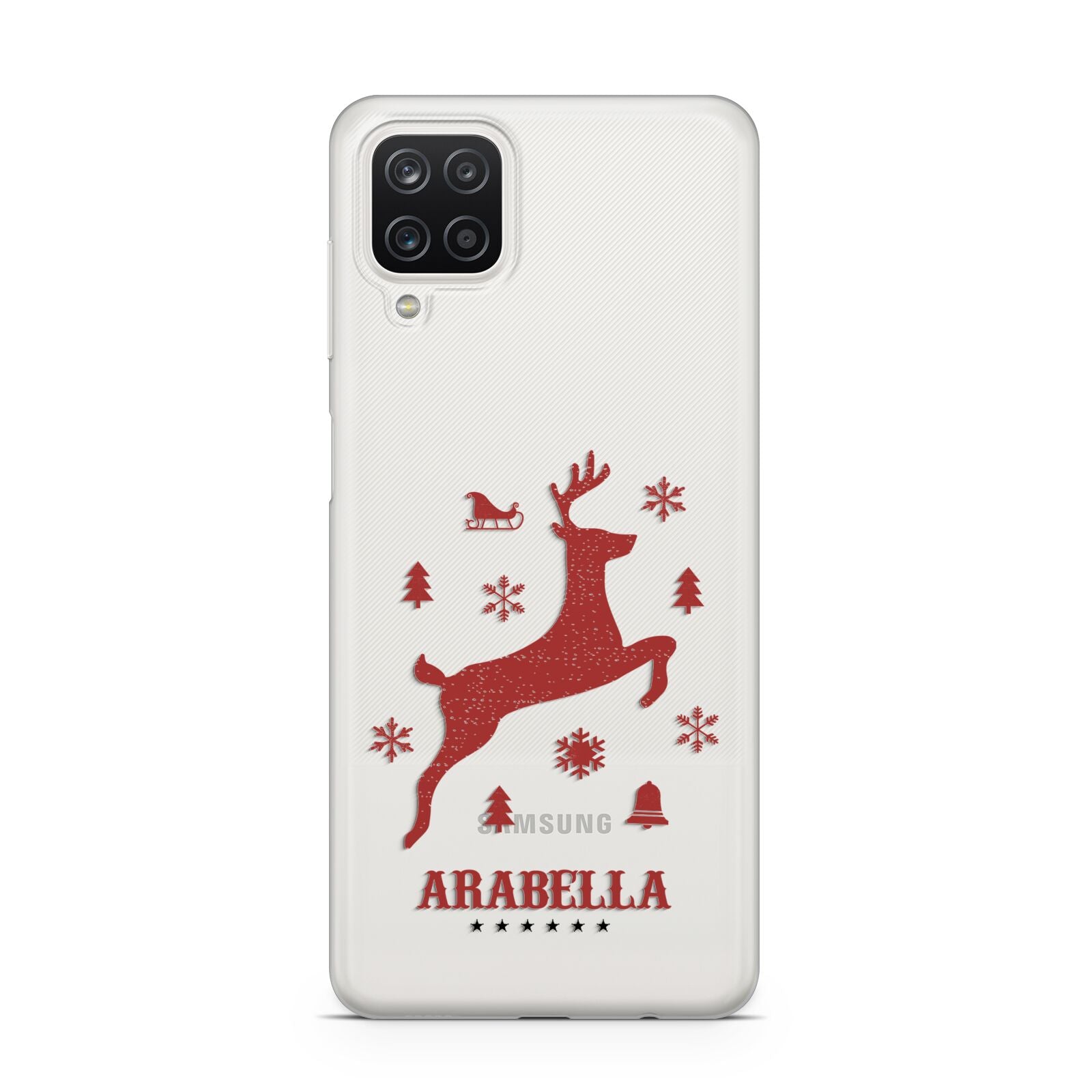 Personalised Reindeer Samsung M12 Case