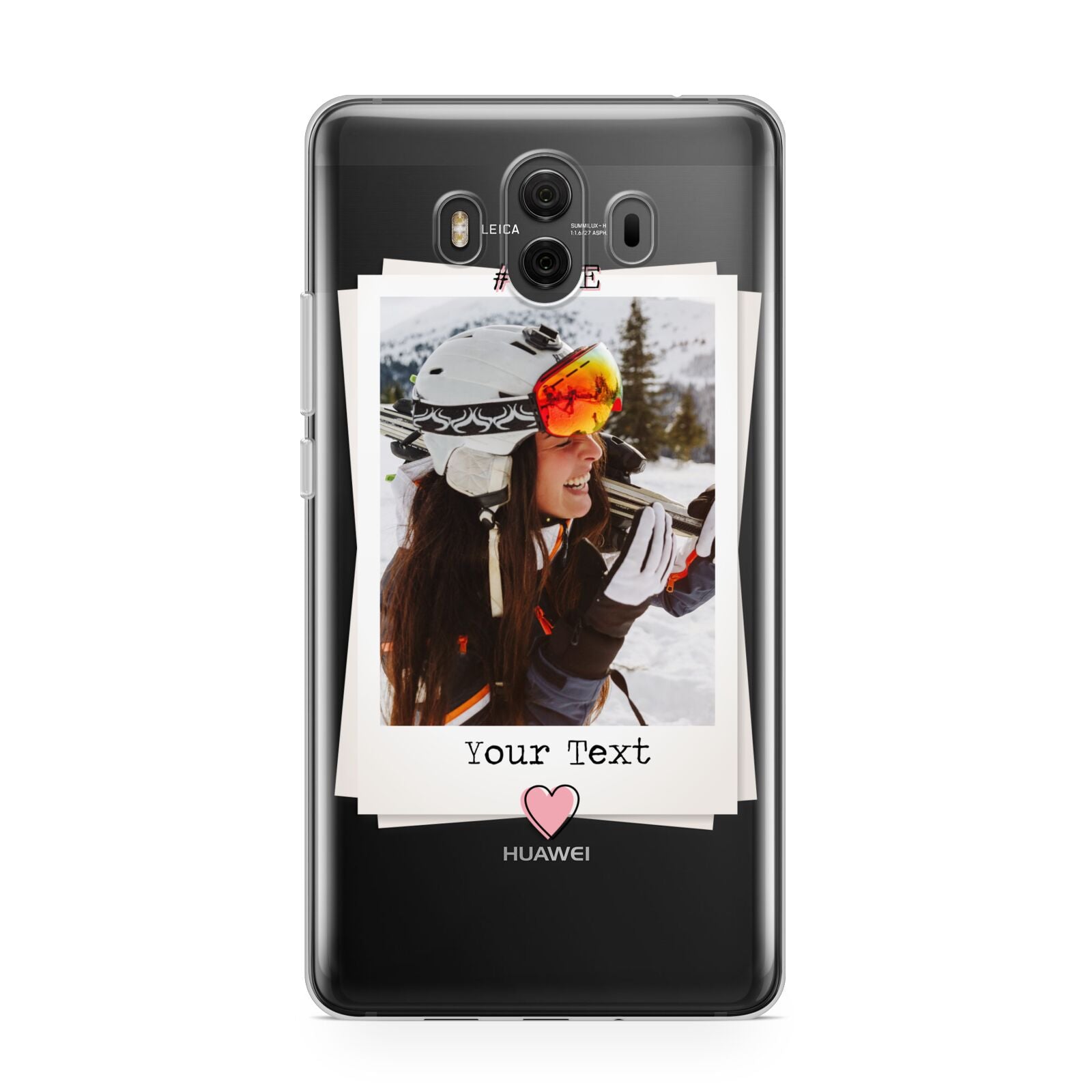 Personalised Retro Photo Huawei Mate 10 Protective Phone Case