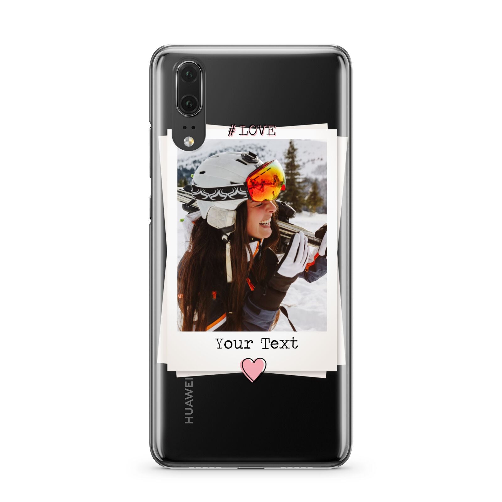 Personalised Retro Photo Huawei P20 Phone Case