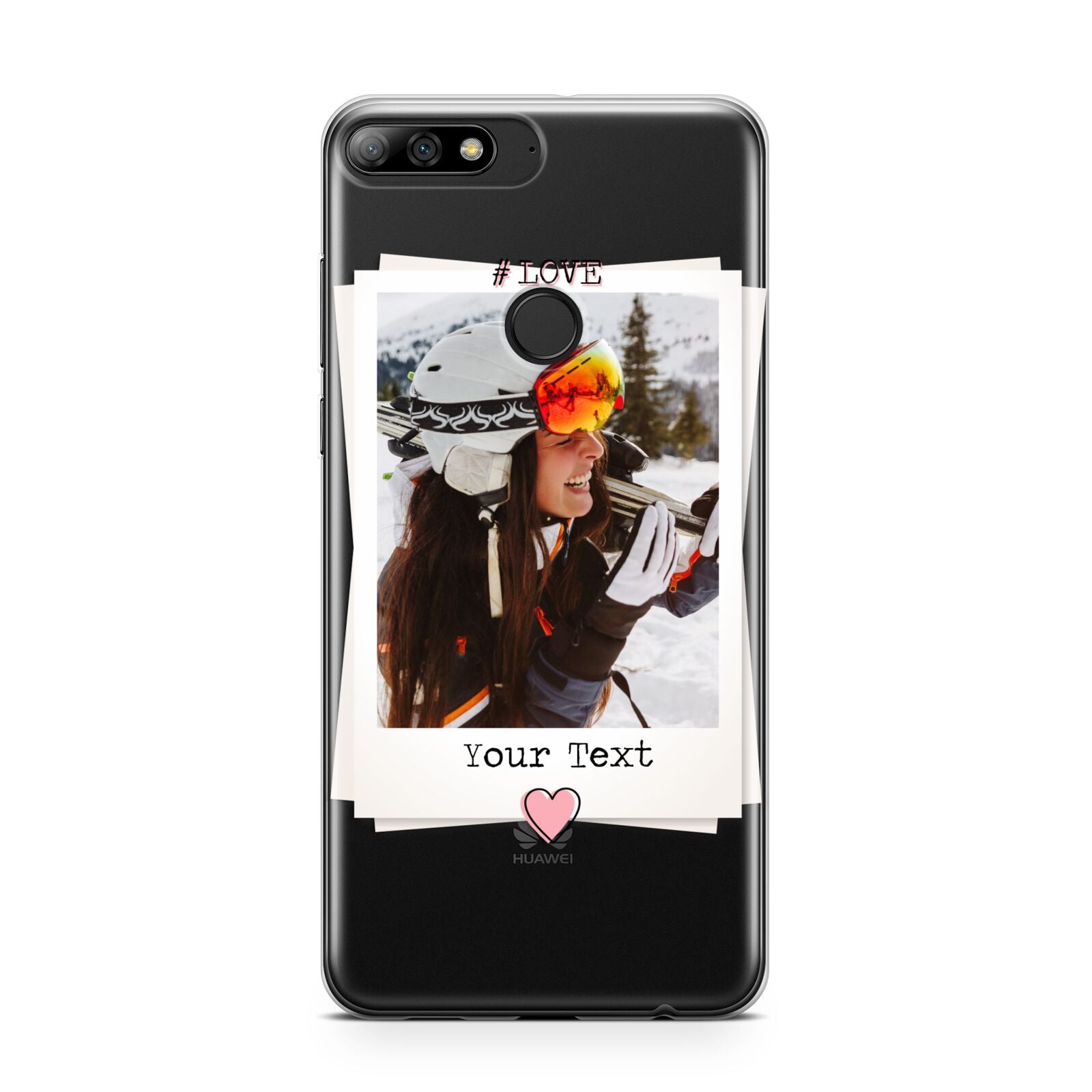 Personalised Retro Photo Huawei Y7 2018