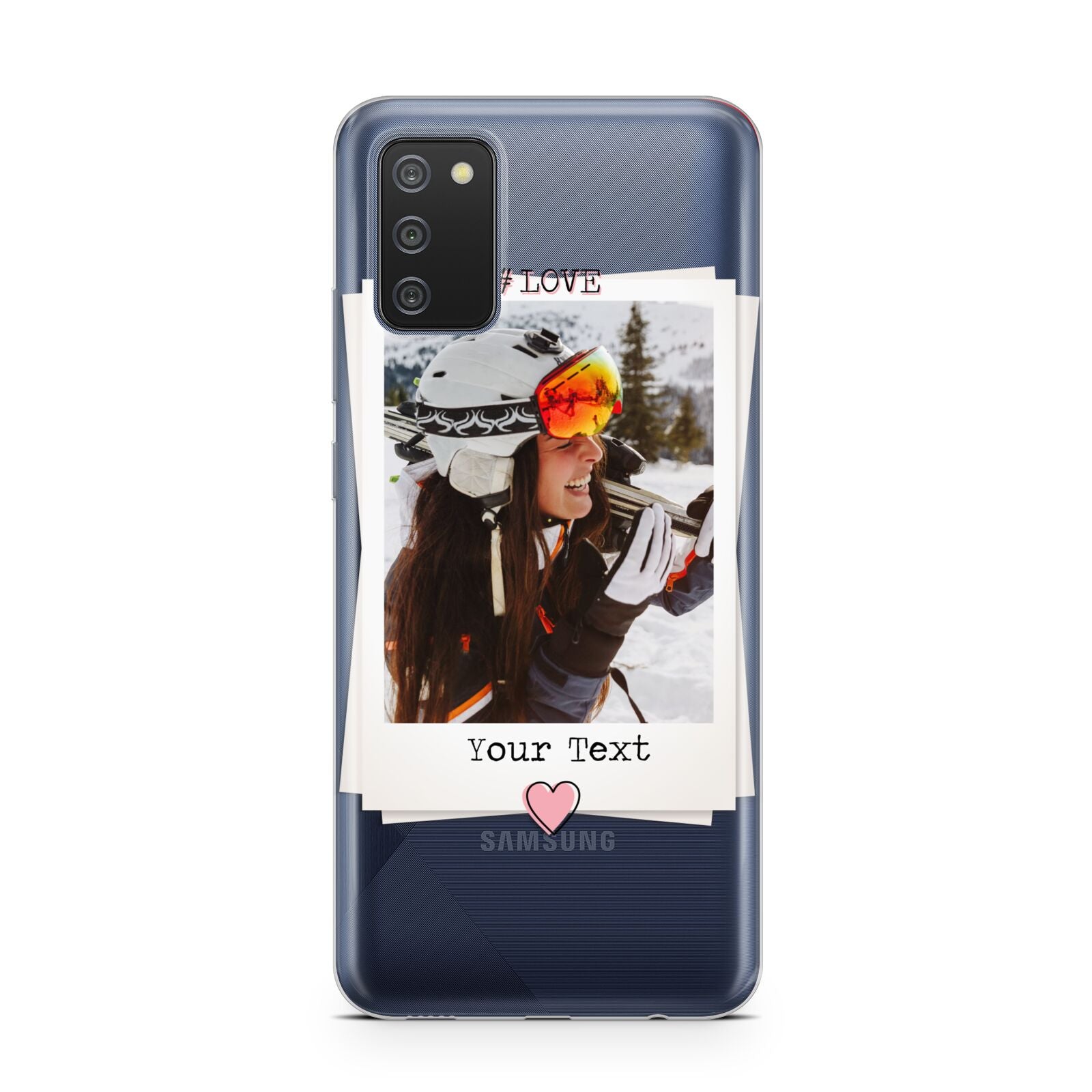 Personalised Retro Photo Samsung A02s Case