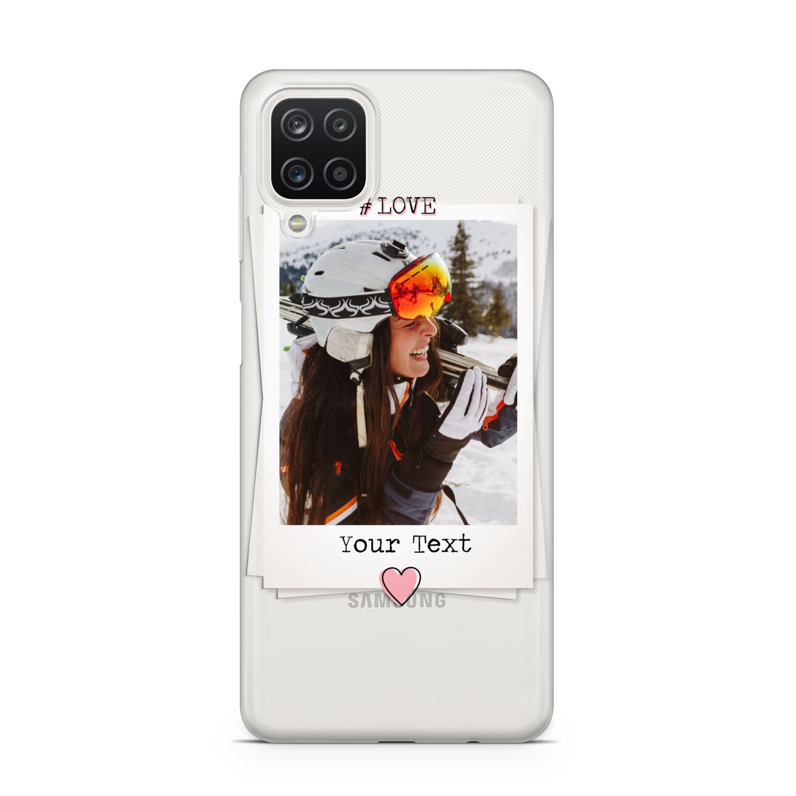 Personalised Retro Photo Samsung A12 Case