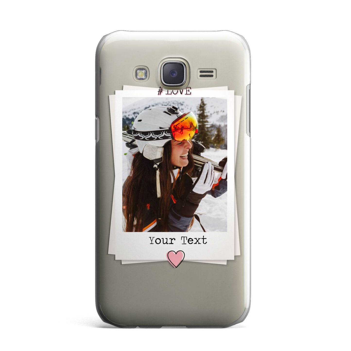 Personalised Retro Photo Samsung Galaxy J7 Case