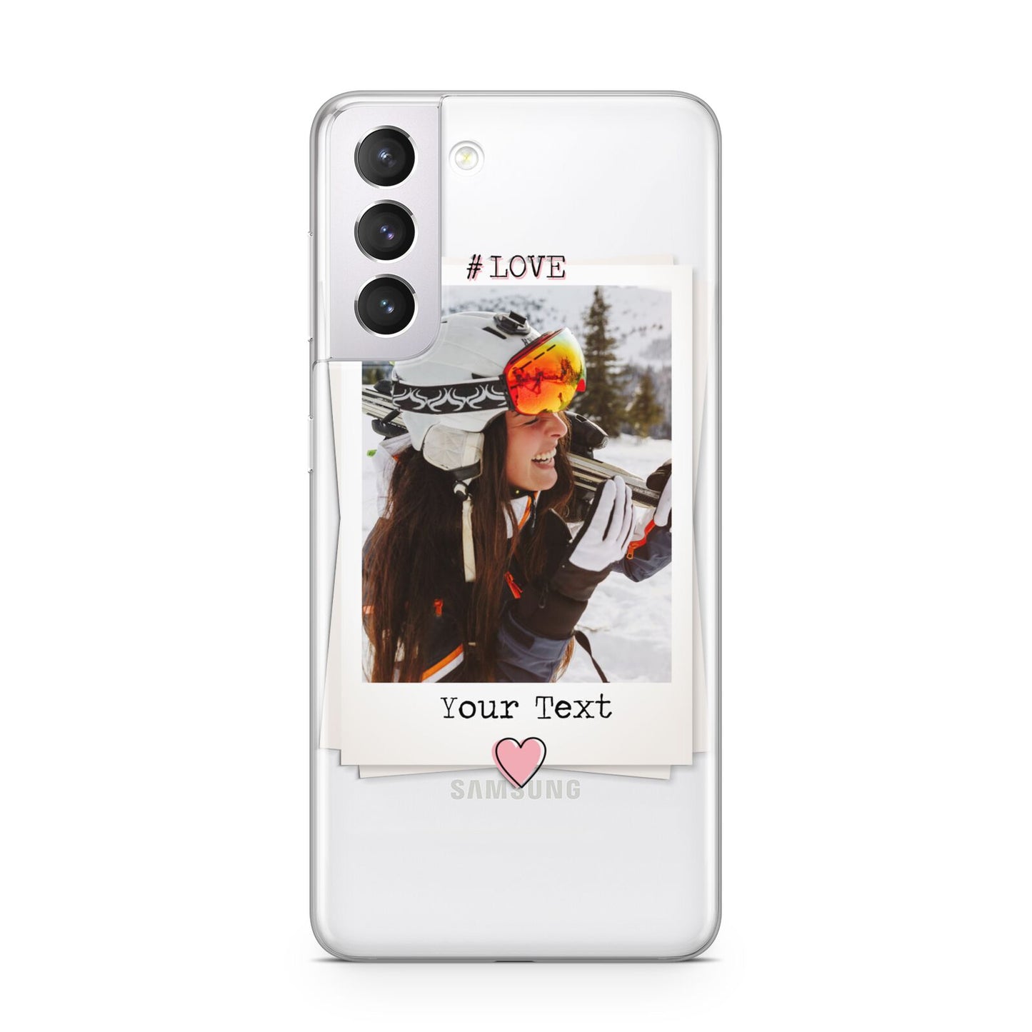 Personalised Retro Photo Samsung S21 Case