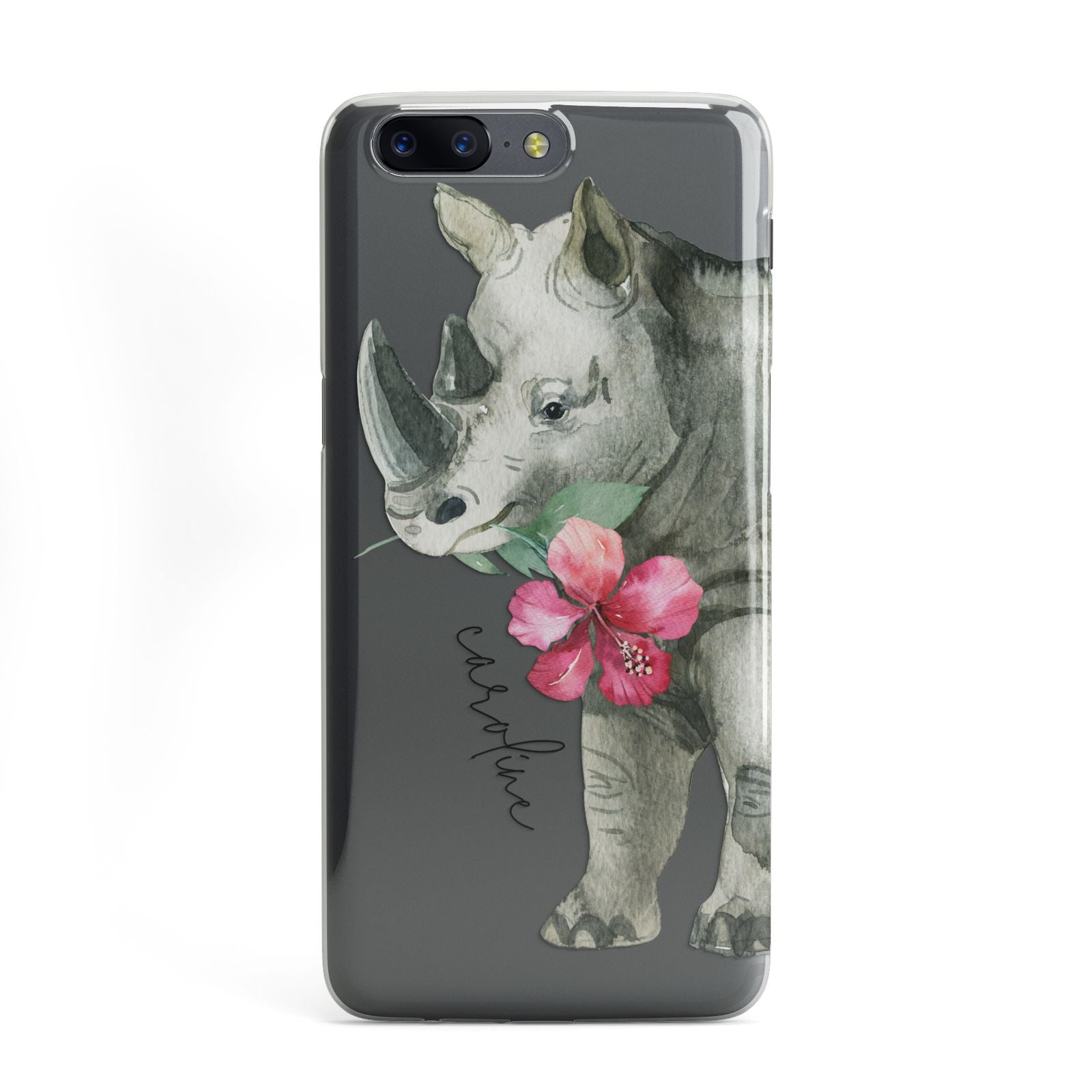 Personalised Rhinoceros OnePlus Case