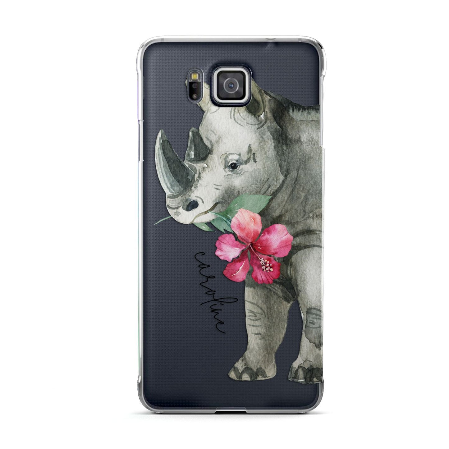 Personalised Rhinoceros Samsung Galaxy Alpha Case