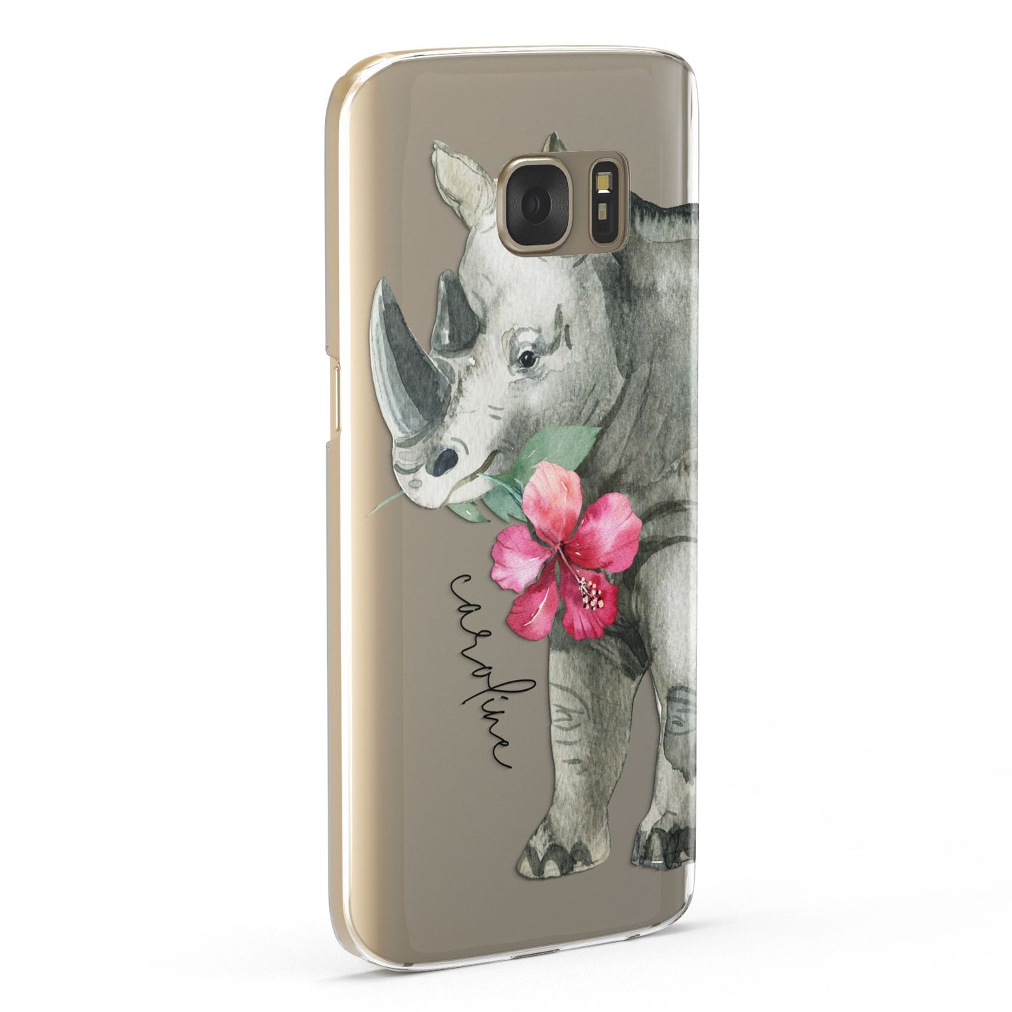 Personalised Rhinoceros Samsung Galaxy Case Fourty Five Degrees