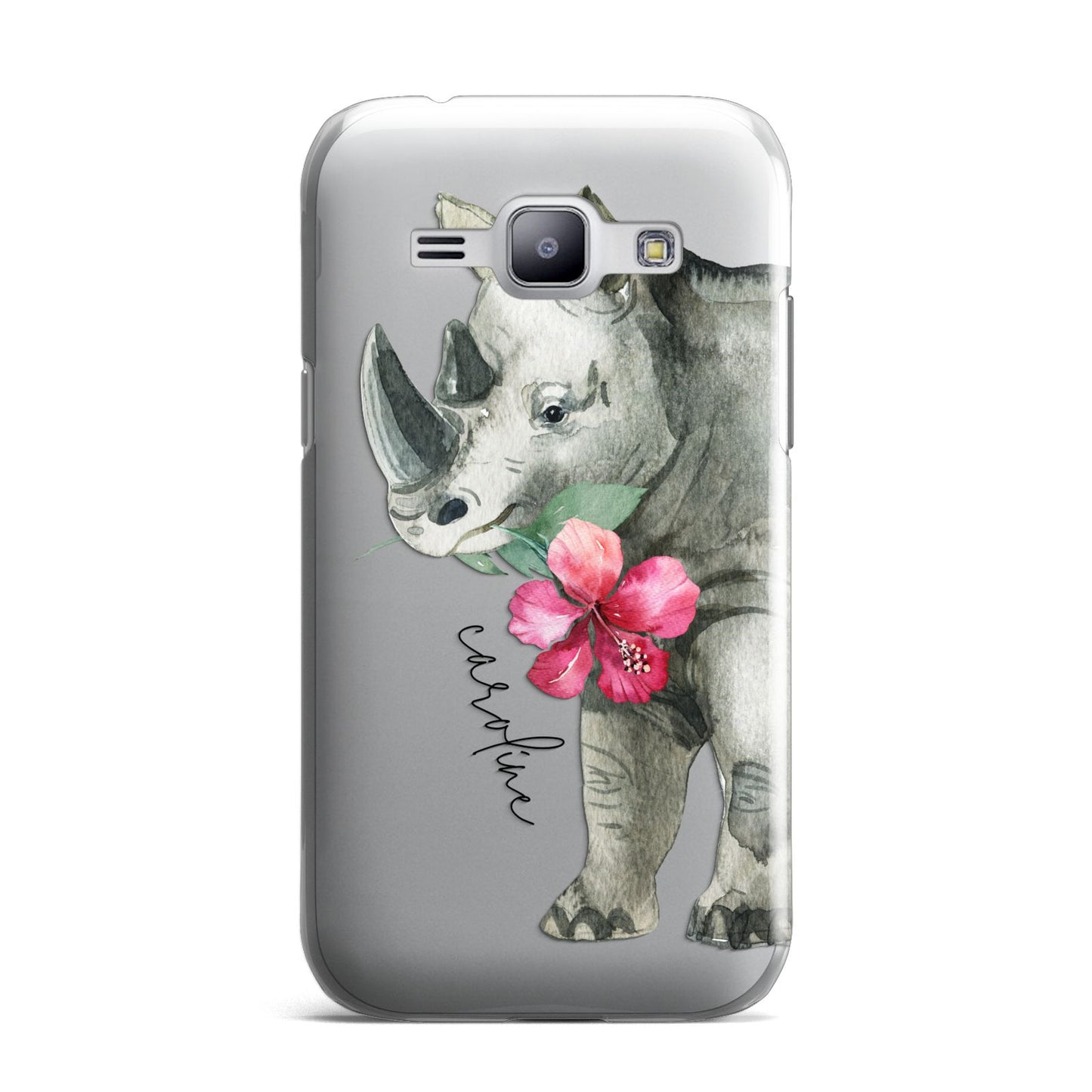 Personalised Rhinoceros Samsung Galaxy J1 2015 Case