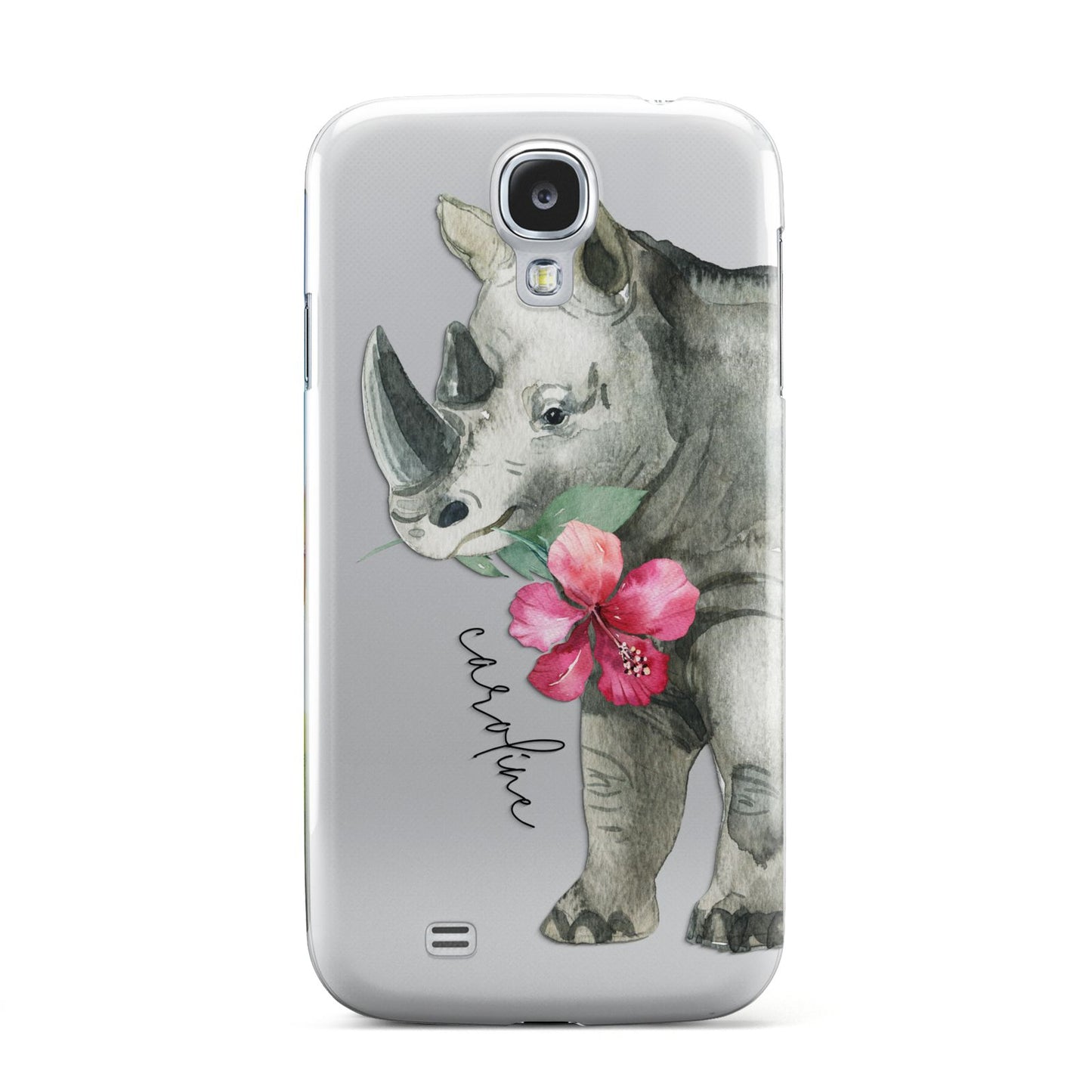 Personalised Rhinoceros Samsung Galaxy S4 Case