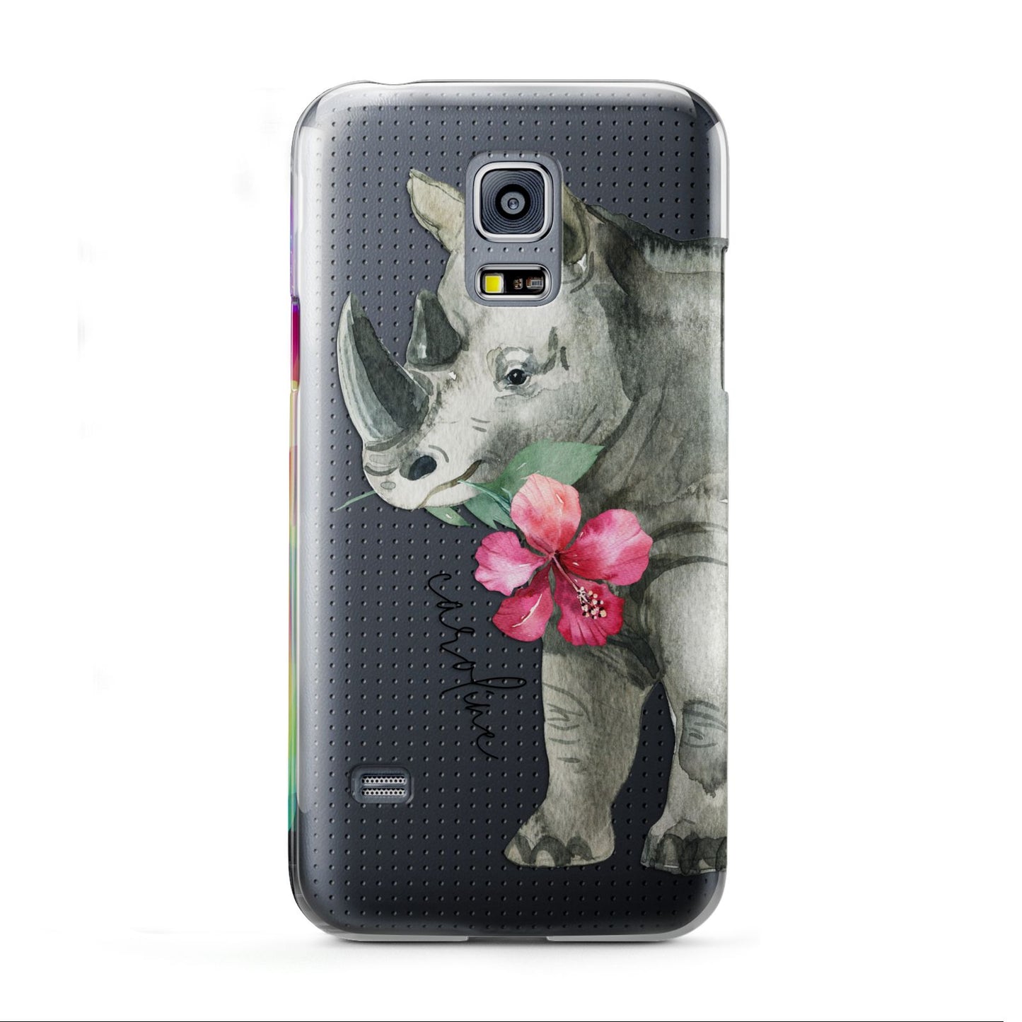 Personalised Rhinoceros Samsung Galaxy S5 Mini Case