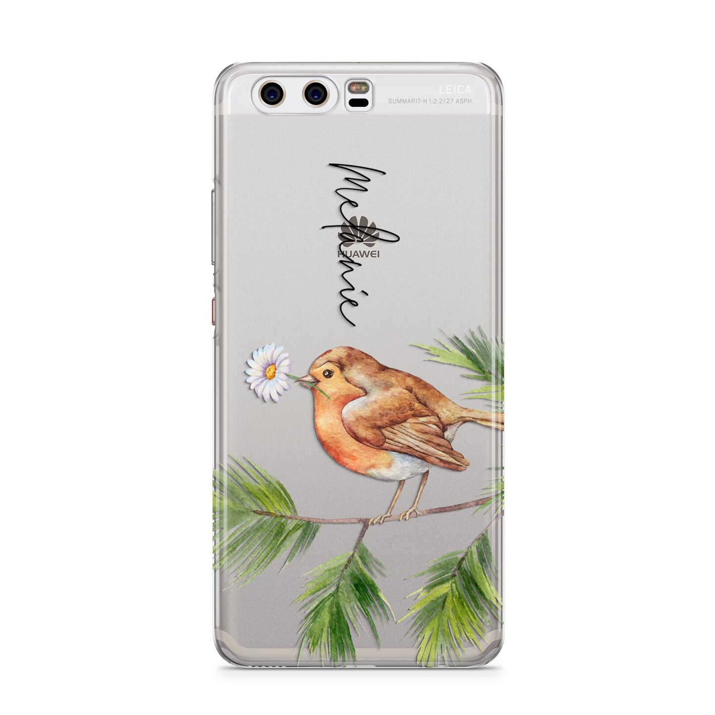 Personalised Robin Huawei P10 Phone Case