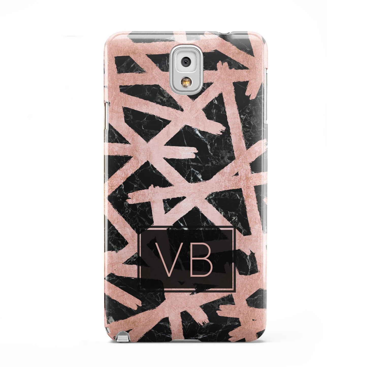 Personalised Rose Gold Effect Samsung Galaxy Note 3 Case