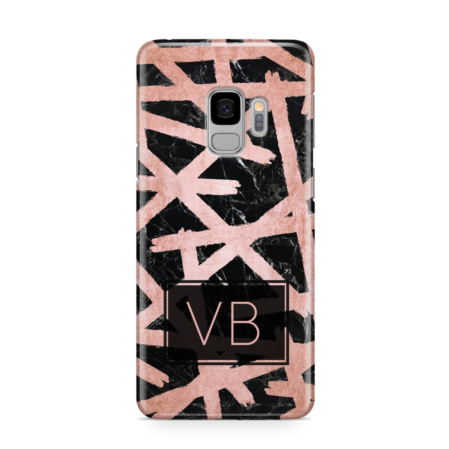 Personalised Rose Gold Effect Samsung Galaxy S9 Case