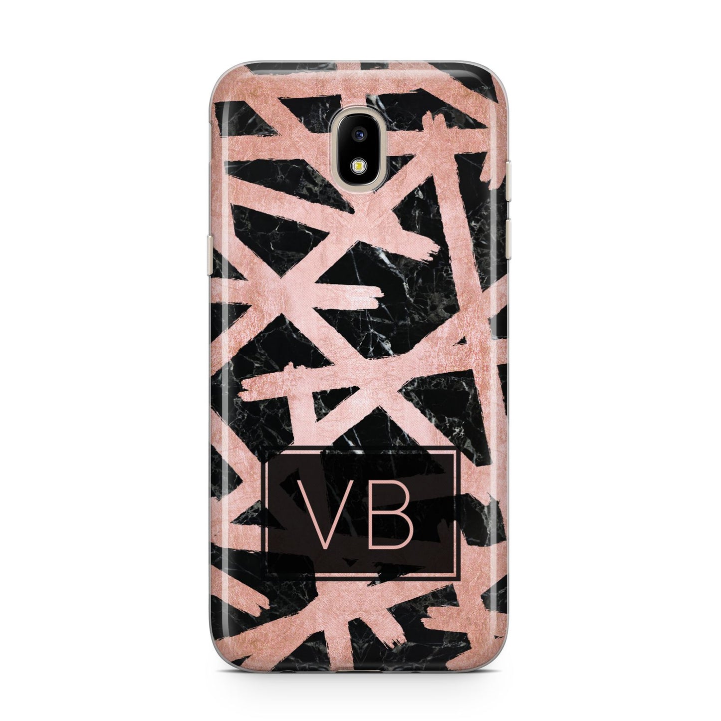 Personalised Rose Gold Effect Samsung J5 2017 Case