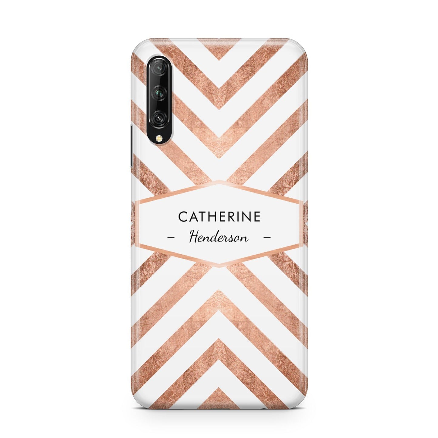 Personalised Rose Gold Name Or Initials Custom Huawei P Smart Pro 2019