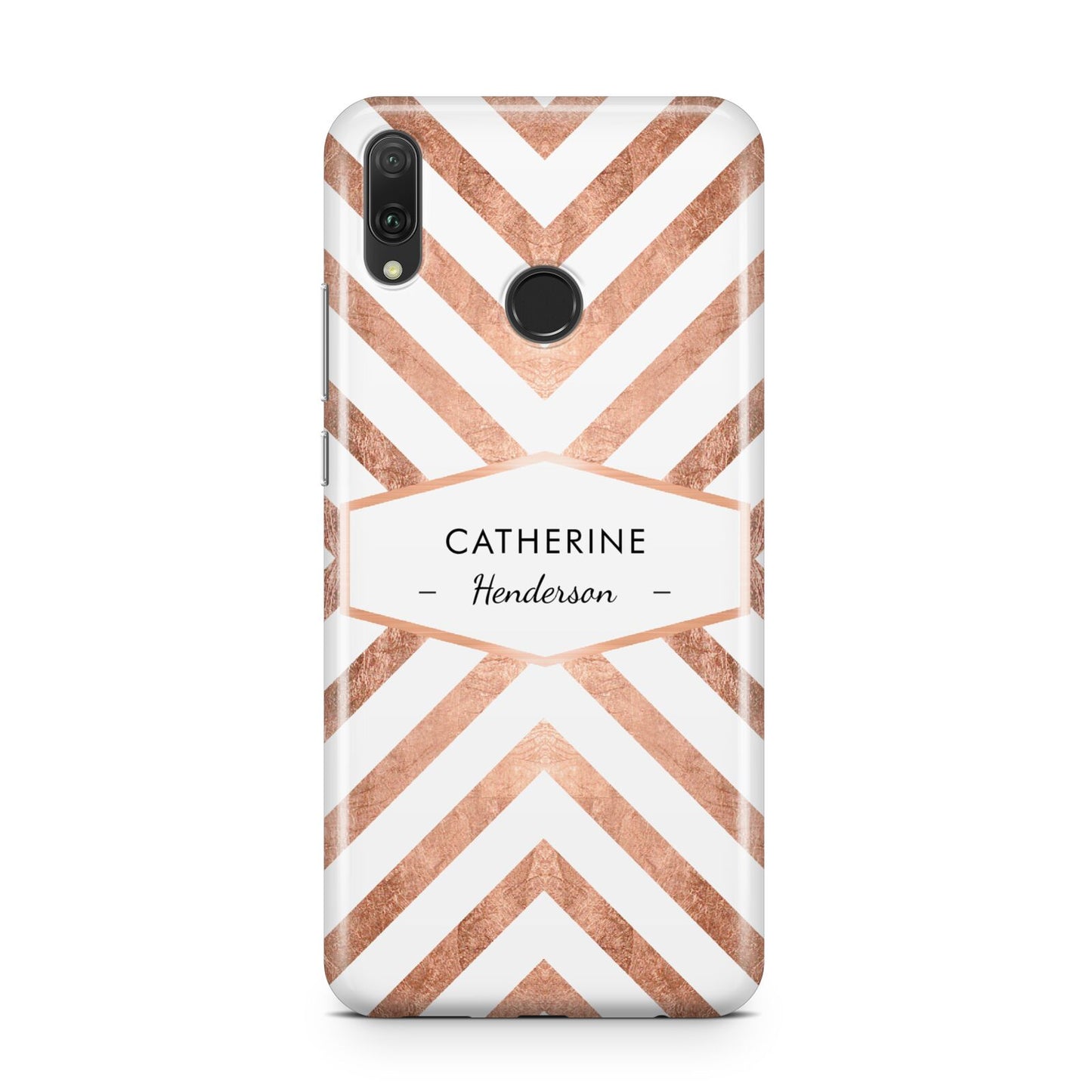 Personalised Rose Gold Name Or Initials Custom Huawei Y9 2019