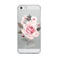 Personalised Rose with Name Apple iPhone 5 Case