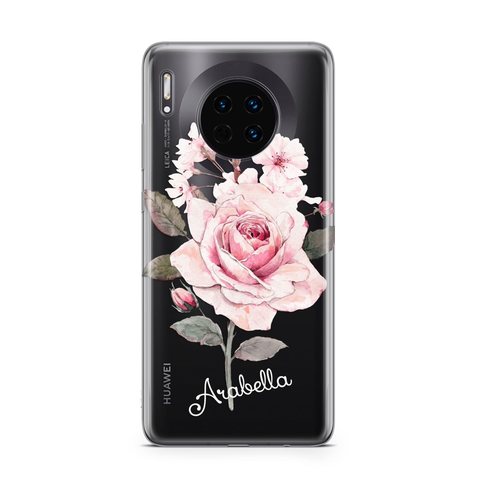 Personalised Rose with Name Huawei Mate 30