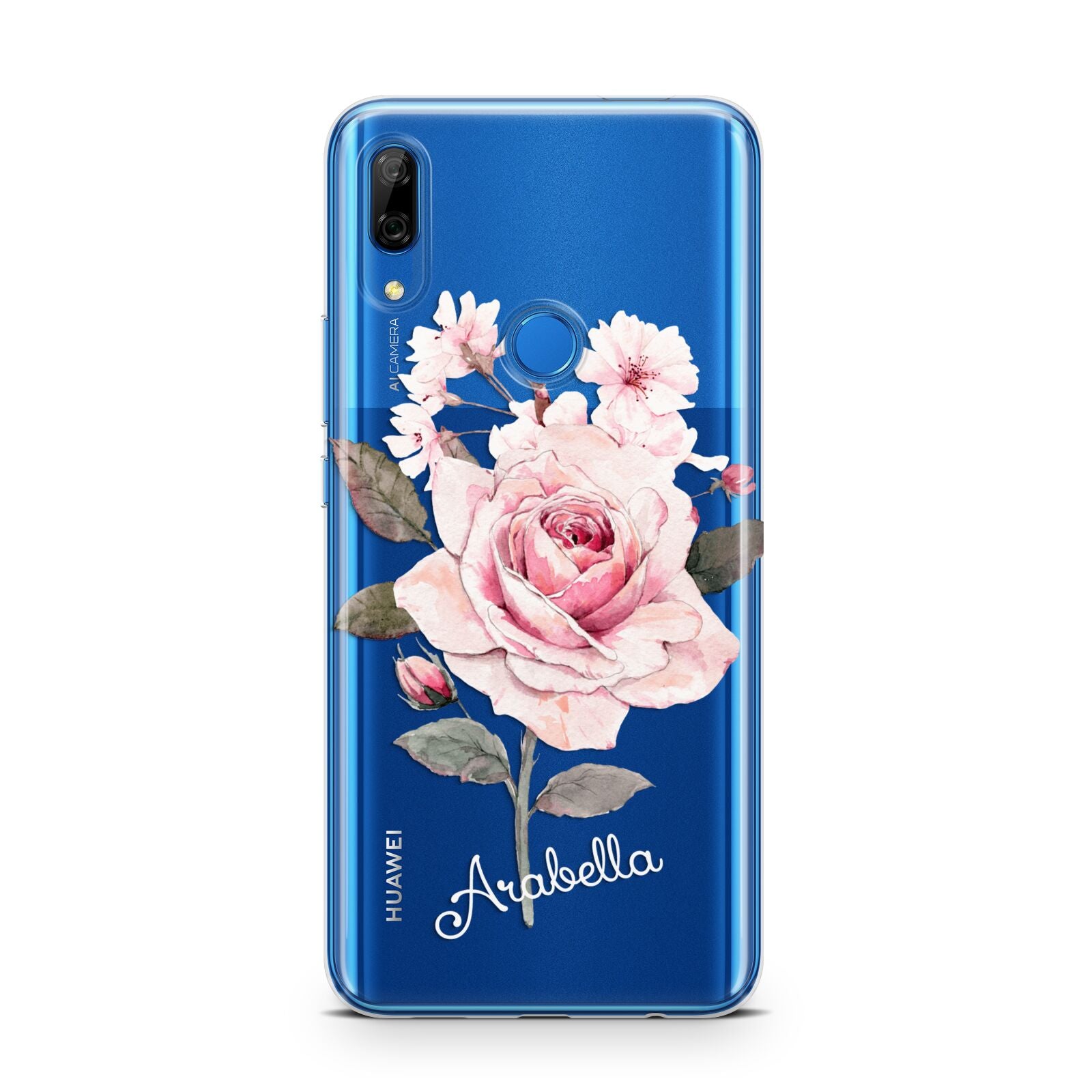 Personalised Rose with Name Huawei P Smart Z