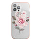 Personalised Rose with Name iPhone 13 Pro Max TPU Impact Case with Pink Edges