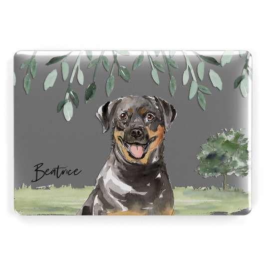 Personalised Rottweiler Apple MacBook Case