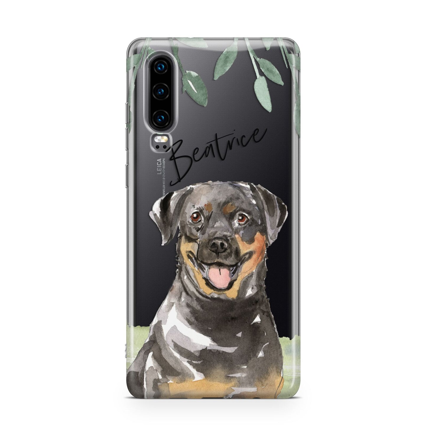 Personalised Rottweiler Huawei P30 Phone Case