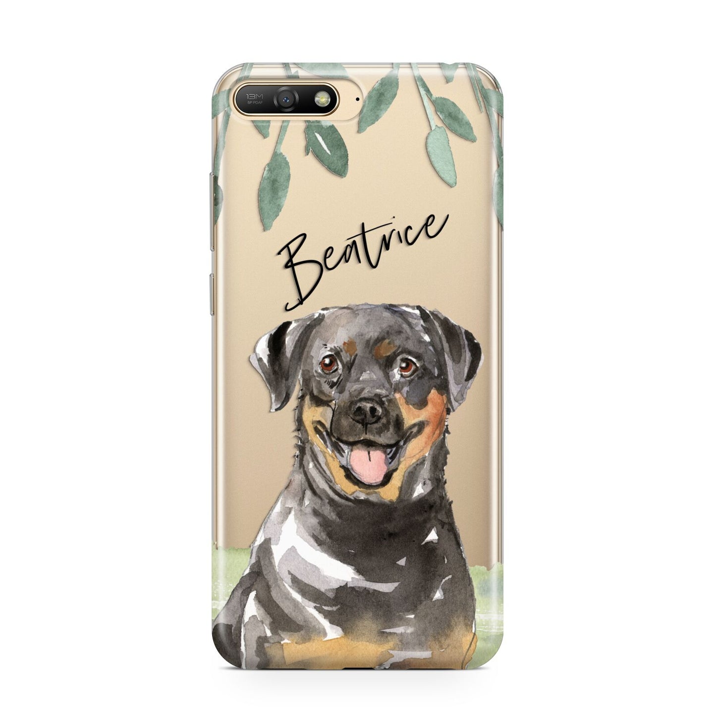 Personalised Rottweiler Huawei Y6 2018