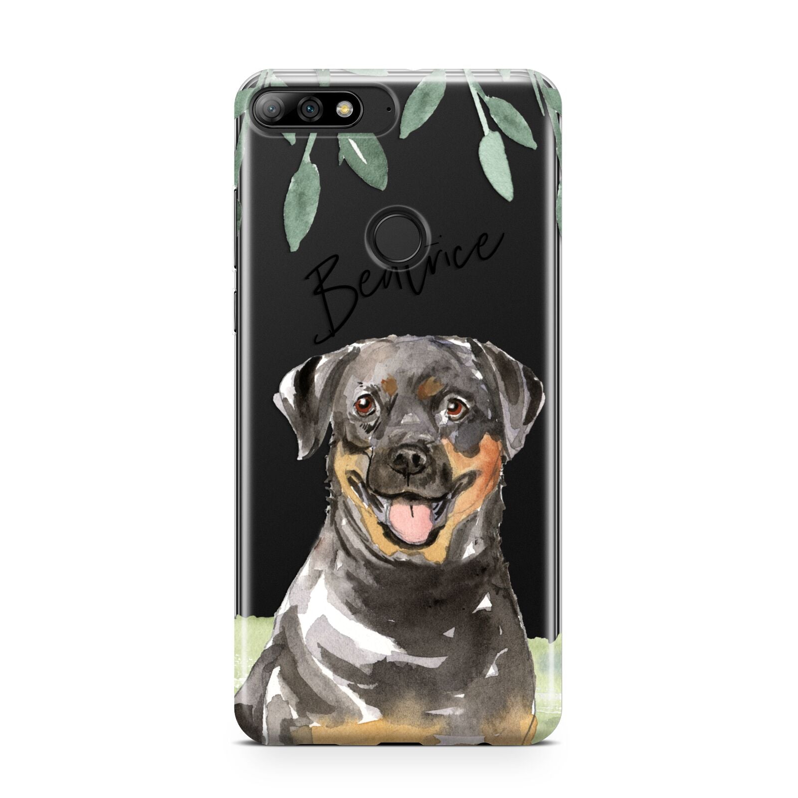 Personalised Rottweiler Huawei Y7 2018