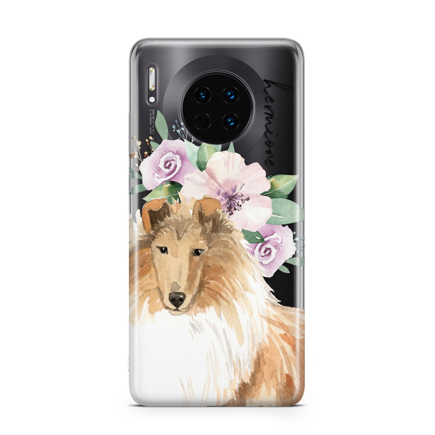 Personalised Rough Collie Huawei Mate 30