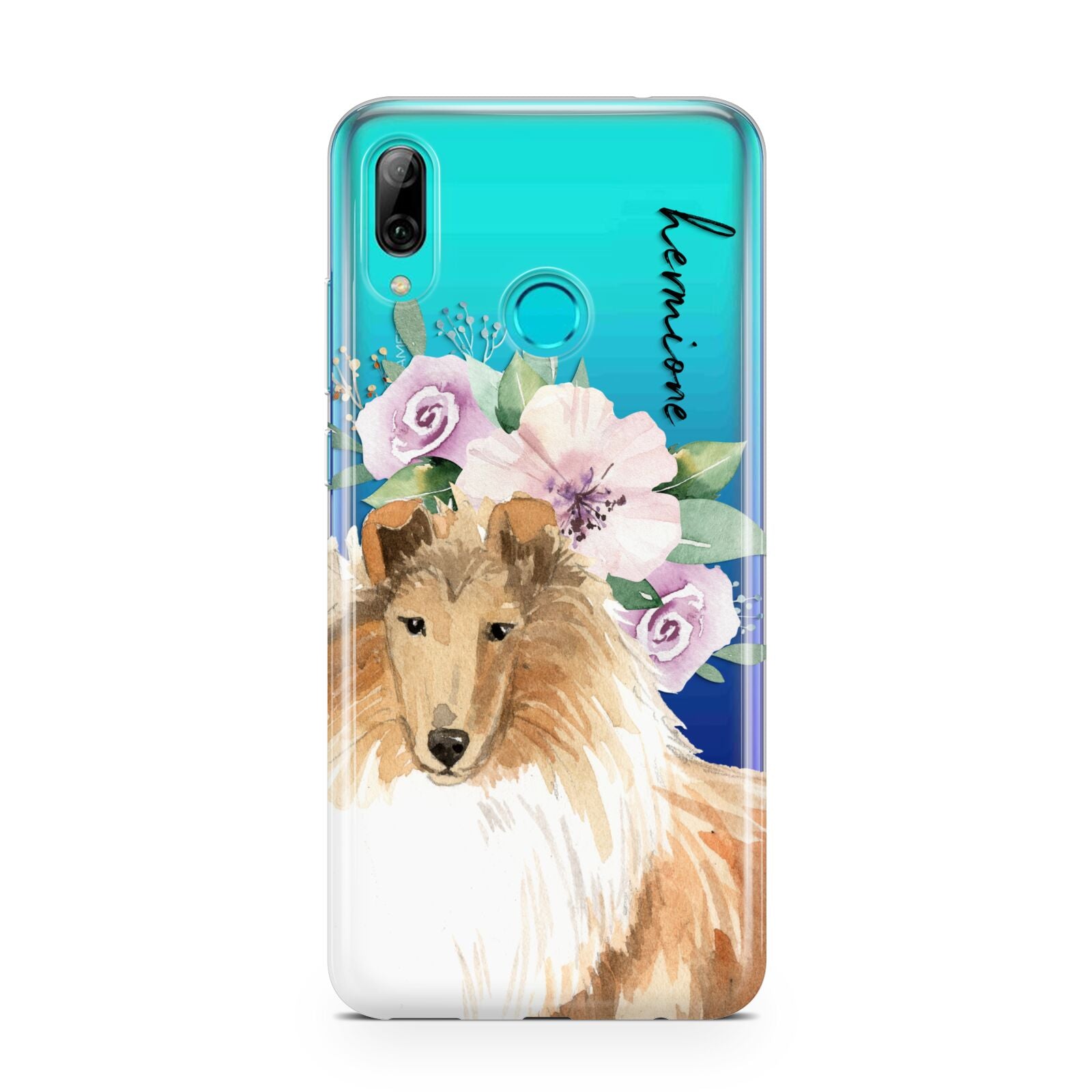 Personalised Rough Collie Huawei P Smart 2019 Case