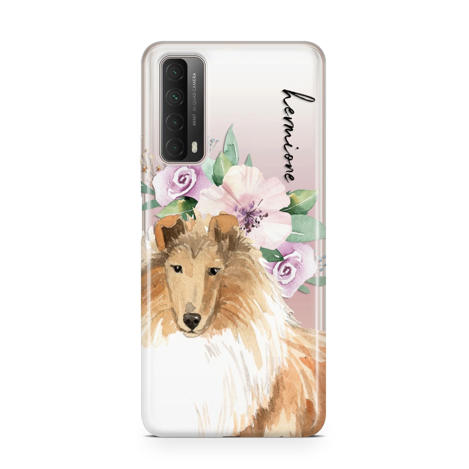 Personalised Rough Collie Huawei P Smart 2021